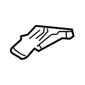 68004769AA Mopar Air Conditioning & Heater Outlet Illustration 1 of 1