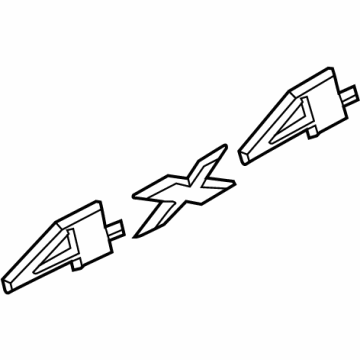 68247420AA Mopar Nameplate Illustration 1 of 1