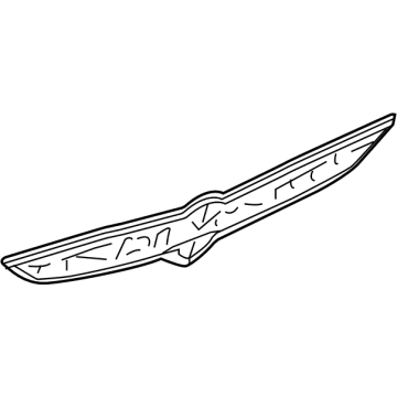 68247418AA Mopar Liftgate Nameplate Illustration 1 of 1