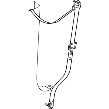 2006 Chrysler Pacifica Seat Belt - TS581L2AI