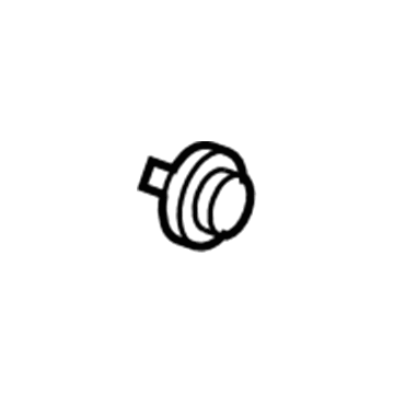 5102508AA Mopar Nut Illustration 1 of 1