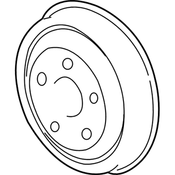Dodge Neon Brake Drum - 5273983AB