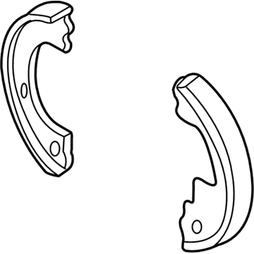 4762537 Mopar Shoe Kit-Brake Illustration 1 of 1