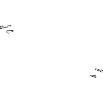 6101557 Mopar Hexagon Head Bolt Illustration 1 of 1