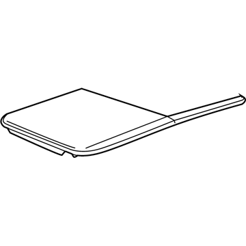 5183172AC Mopar Seal-SUNROOF Glass Illustration 1 of 1