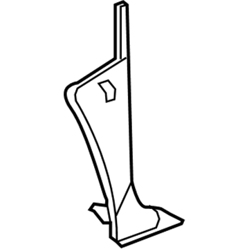 Mopar RS21BD5AE Molding-COWL Trim RS21BD5AE Mopar Molding-COWL Trim Illustration 1 of 1