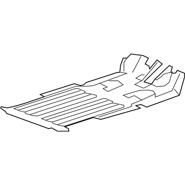 Mopar XD50XDHAD Floor Carpet XD50XDHAD Mopar Floor Carpet Illustration 1 of 1