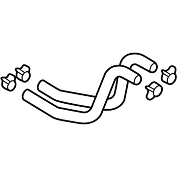 Mopar MR439546 Hose Pkg-Heater MR439546 Mopar Hose Pkg-Heater Illustration 1 of 1