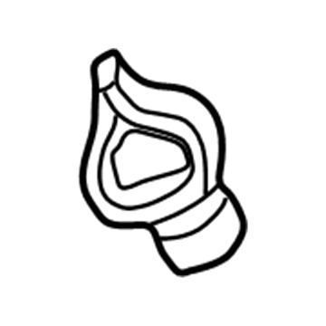 MR181745 Mopar Clip-Pillar Trim Illustration 1 of 1