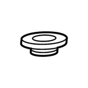 68092558AB Mopar Radiator Isolator Illustration 1 of 1