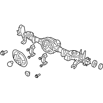Mopar 68046214AD Housing-Rear Axle 68046214AD Mopar Housing-Rear Axle Illustration 1 of 1