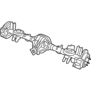 68083033AA Mopar Rear Complete Axle Illustration 1 of 1