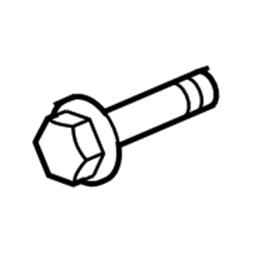 6102045AA Mopar Hexagon Head Bolt Illustration 1 of 1