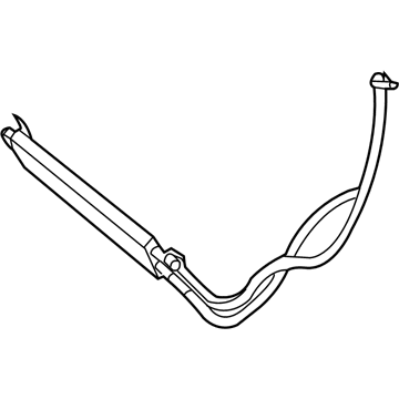 52090052AB Mopar Power Steering Cooler Illustration 1 of 1