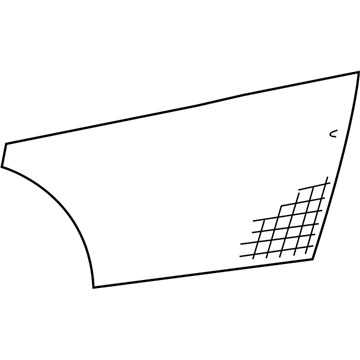 WT60AAAAB Mopar Overlay-Front Door Illustration 1 of 1