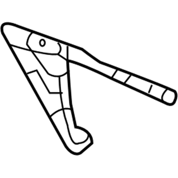 4857212AA Mopar Fascia Bracket Illustration 1 of 1
