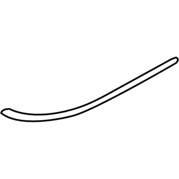 4857907AA Mopar Fascia Molding Illustration 1 of 1