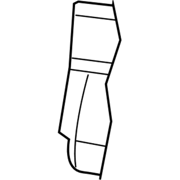 Mopar 68033999AA Foam-Seat Back 68033999AA Mopar Foam-Seat Back Illustration 1 of 1