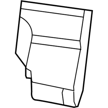 Mopar 1TX72XDVAA Seat Back Cover 1TX72XDVAA Mopar Seat Back Cover Illustration 1 of 1