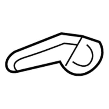 1UP03DX9AA Mopar Recliner Handle Illustration 1 of 1