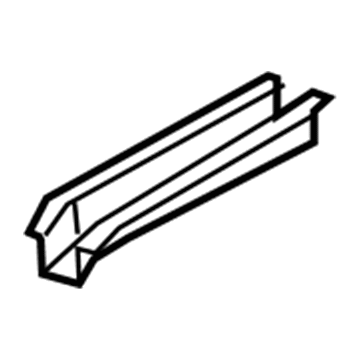 5155384AA Mopar Extension-Rear Rail Illustration 1 of 1
