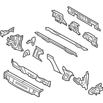 5076173AK Mopar Panel-Rear Wall Illustration 1 of 1