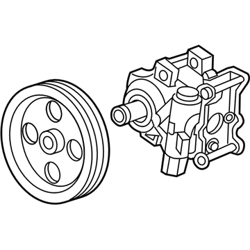 Ram 2500 Power Steering Pump - RL070908AC