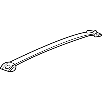 5113026AC Mopar Rail Kit-Luggage Illustration 1 of 1