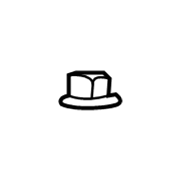 2017 Chrysler 200 Exhaust Nut - 5097674AA