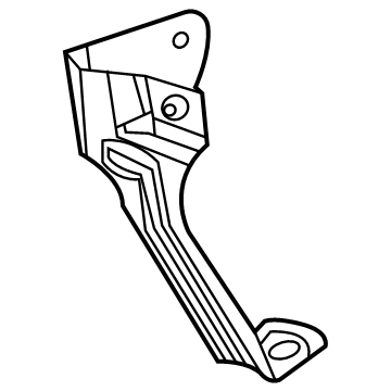 68289165AA Mopar Bracket-Charged Air Cooler Illustration 1 of 1