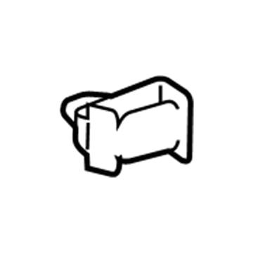 MB817099 Mopar GROMMET-Front Door Trim Illustration 1 of 1