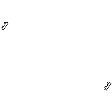 1NN46DK2AA Mopar Cover-Seat Track Illustration 1 of 1