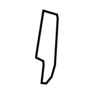 1NN60DK2AA Mopar Seat Track Cover Illustration 1 of 1