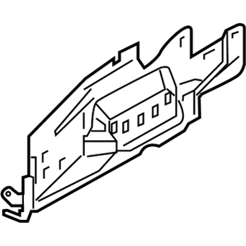 68483340AA Mopar Inner Load Path Beam Illustration 1 of 1