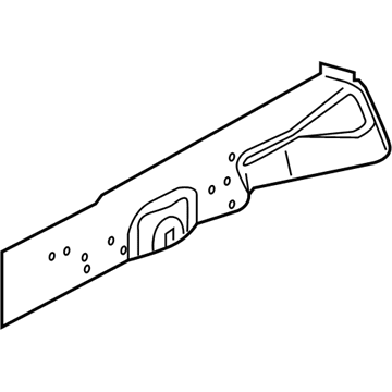 68439587AA Mopar Rail-Frame Side Illustration 1 of 1