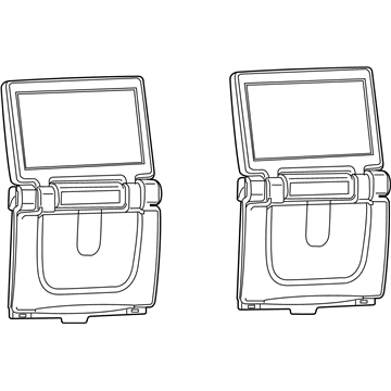 6QS40DX9AA Mopar Digital Versatile Disc Screen Illustration 1 of 1