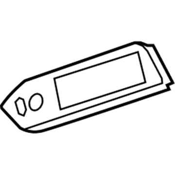 5191123AA Mopar Switch Bezel Illustration 1 of 1