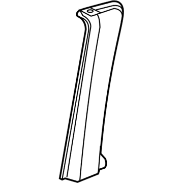 1GD82BD1AC Mopar Cover-Rear Door Fixed Glass Illustration 1 of 1