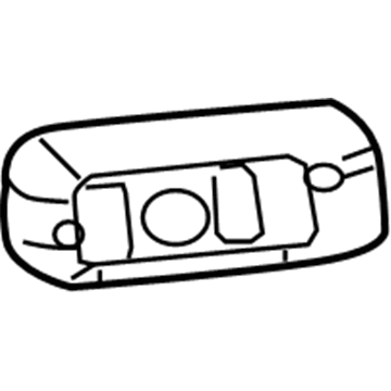 5KK41DX9AB Mopar Bezel-Heated Seat Switch Illustration 1 of 1