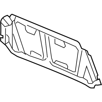 5074230AB Mopar Hood Silencer Illustration 1 of 1