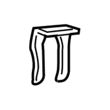 4724911AB Mopar RETAINER-Door Lock Cylinder Illustration 1 of 1