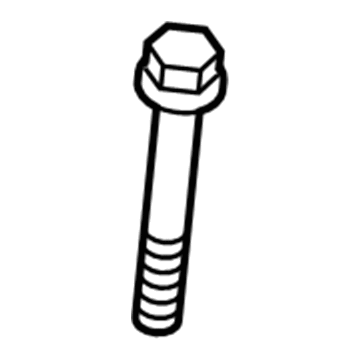 6510906AA Mopar Hexagon Head Bolt Illustration 1 of 1