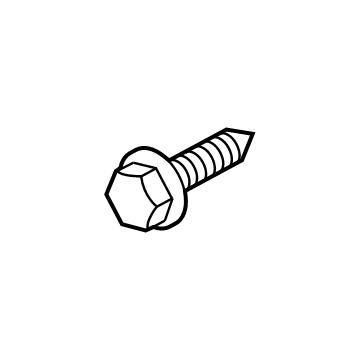 68094522AA Mopar Pan Head Screw Illustration 1 of 1