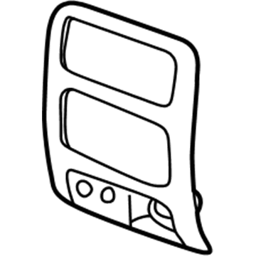 5KC22XZAAB Mopar Instrument Panel Bezel Illustration 1 of 1