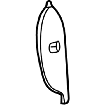 Mopar 5GN55XDVAD Cover-Instrument Panel Opening 5GN55XDVAD Mopar Cover-Instrument Panel Opening Illustration 1 of 1