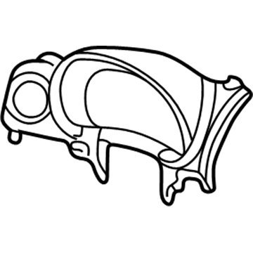 5JA36WL8AB Mopar Cluster Bezel Illustration 1 of 1