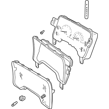 6032723 Mopar Screw-Self Tapping Illustration 1 of 1