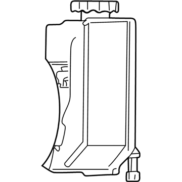 Jeep Power Steering Pump - 52129328AC