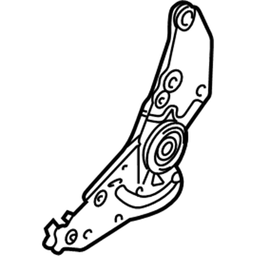 5093584AA Mopar Seat Back Recliner Illustration 1 of 1