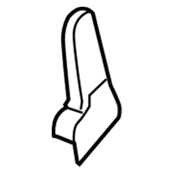 Mopar 1LL21GT5AA Seat Pivot Shield 1LL21GT5AA Mopar Seat Pivot Shield Illustration 1 of 1